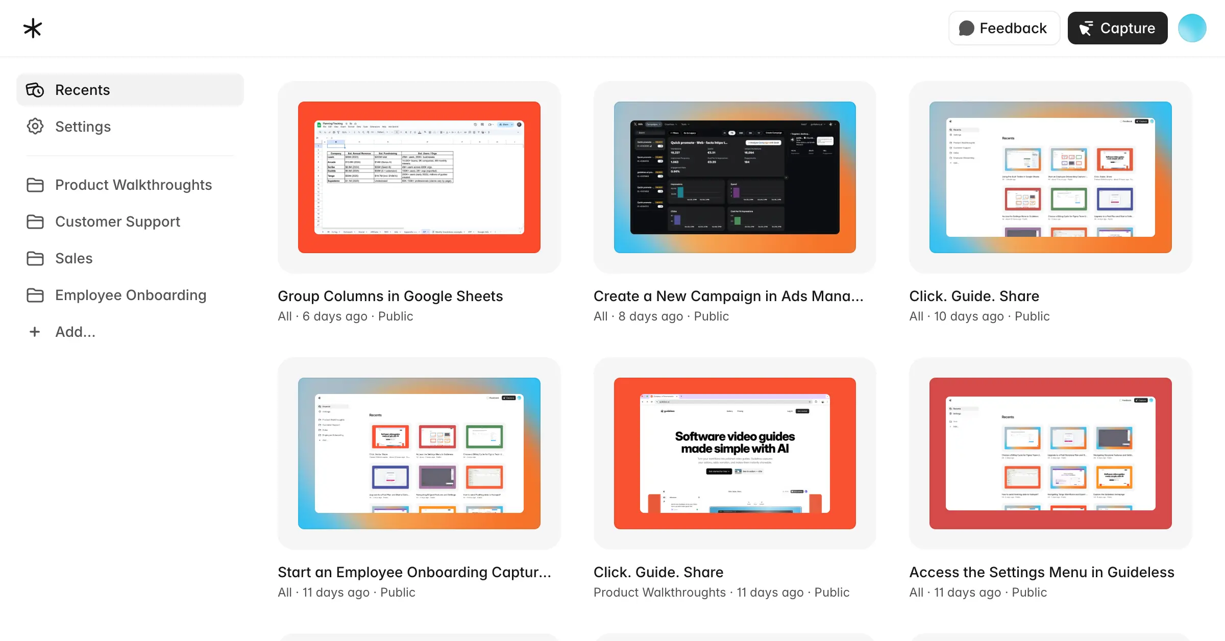 guideless dashboard folders.webp